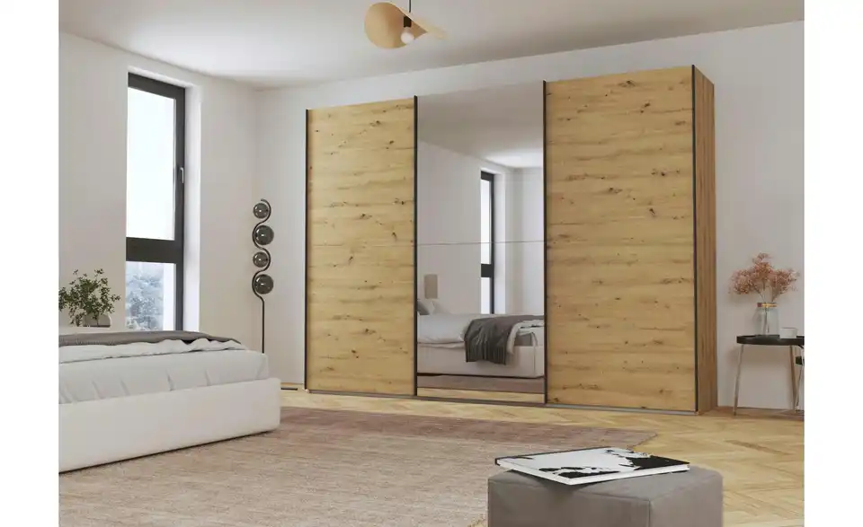 Schwebetürenschrank Fifty 301 cm 3 Stück