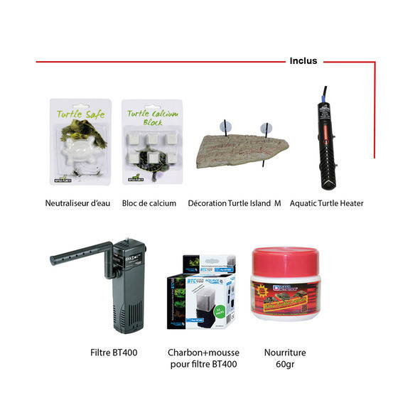 Kit tortue aqua 100 équipé aquavie