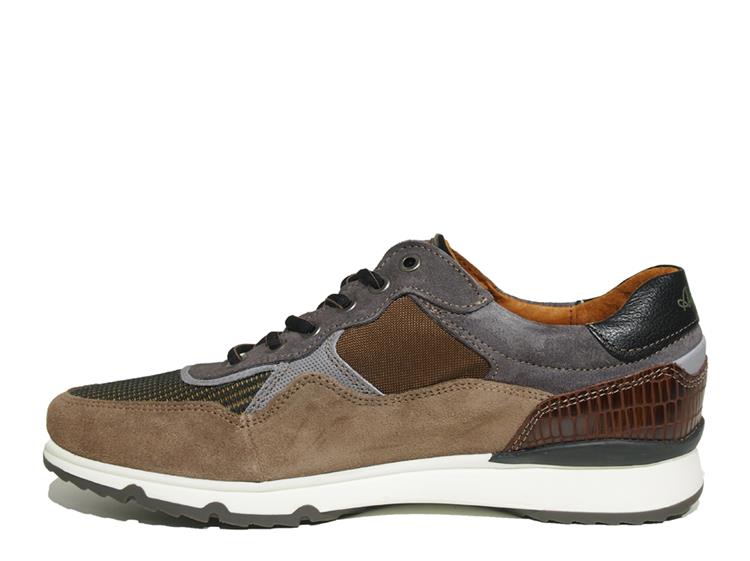 Australian Footwear Mazoni Leather KH3 Grey/Taupe/Cognac