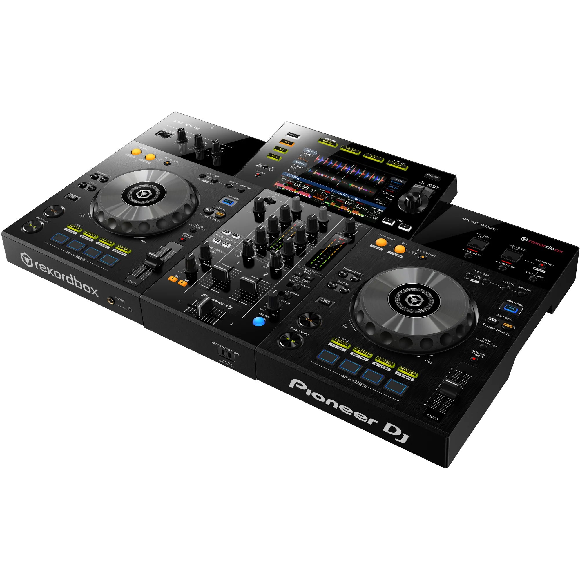 Pioneer DJ XDJ-RR set + stofkap