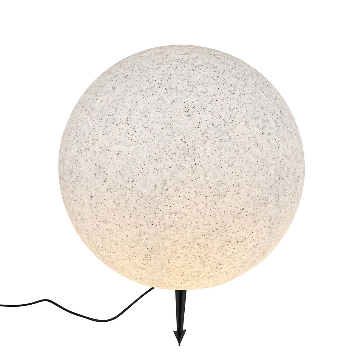 Moderne buitenlamp grijs 56 cm IP65 - Nura