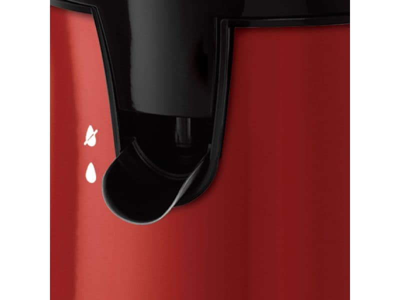 Russell Hobbs Zitruspresse Colours Plus  Flame Red Saftpresse mit zwei unterschiedlich grossen Presskegeln
