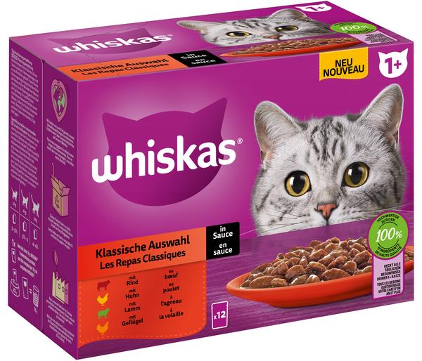 Whiskas® Nassfutter für Katzen Multipack