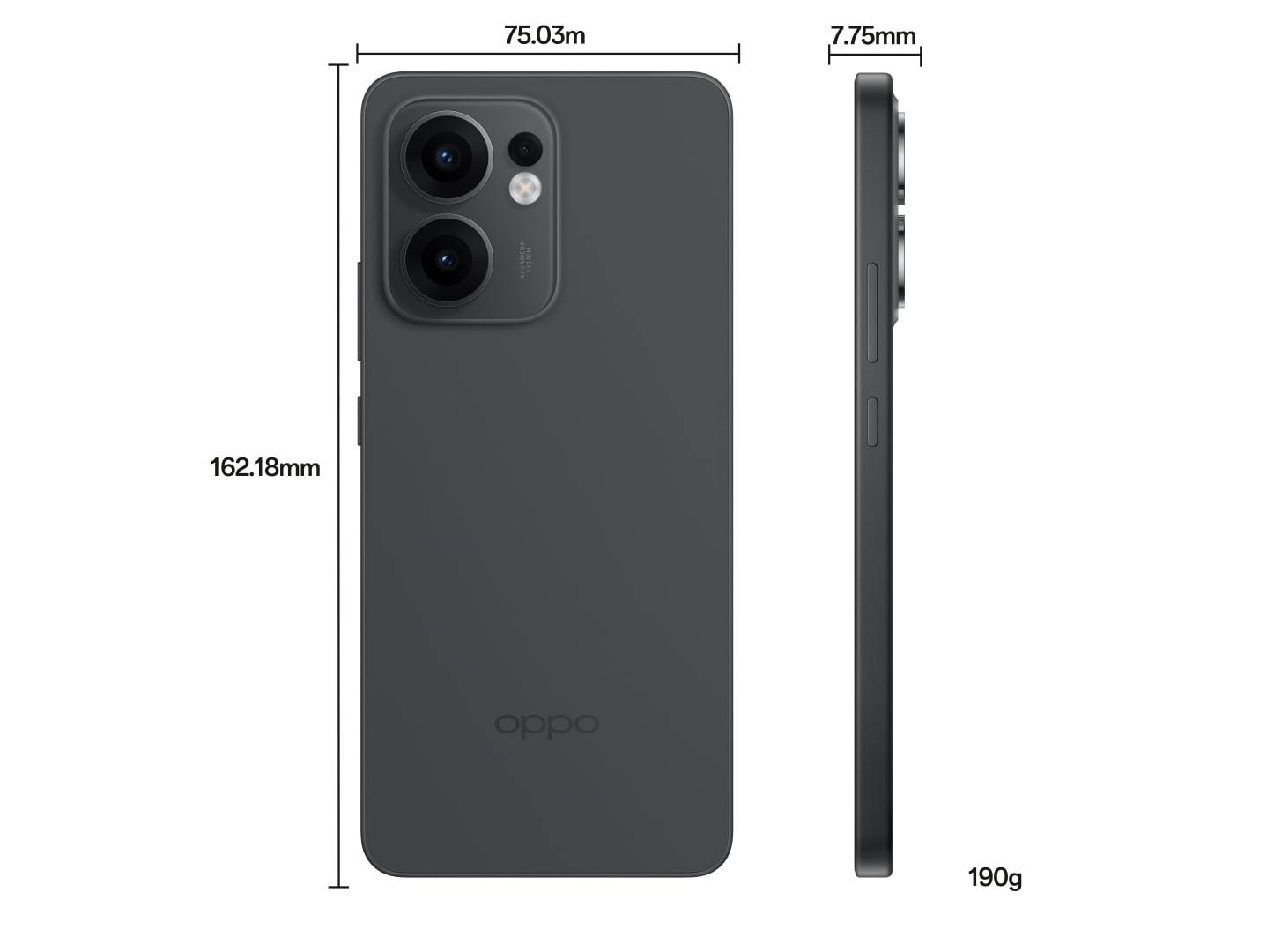 SMARTPHONE OPPO RENO13 FS 5G 12/512GB CINZA