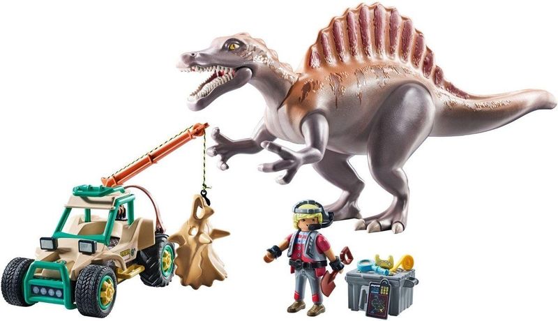 Playmobil - Spinosaurus Aanvalsfiguur - Archeologie - Multicolor - Kunststof