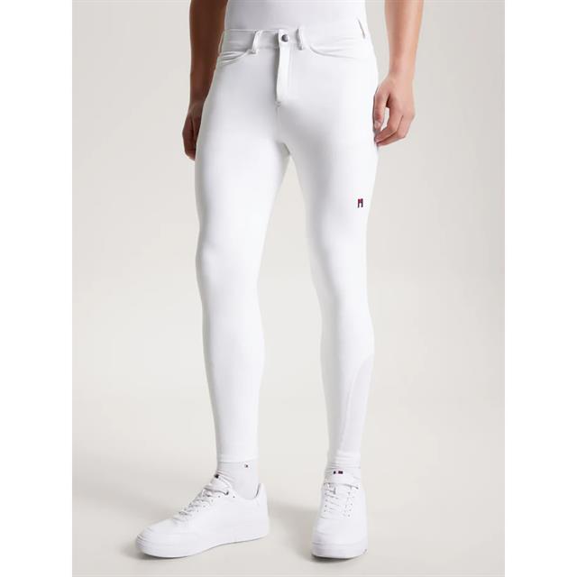 Paardrijbroek Tommy Hilfiger Pro All-Year Knie Grip Men Wit