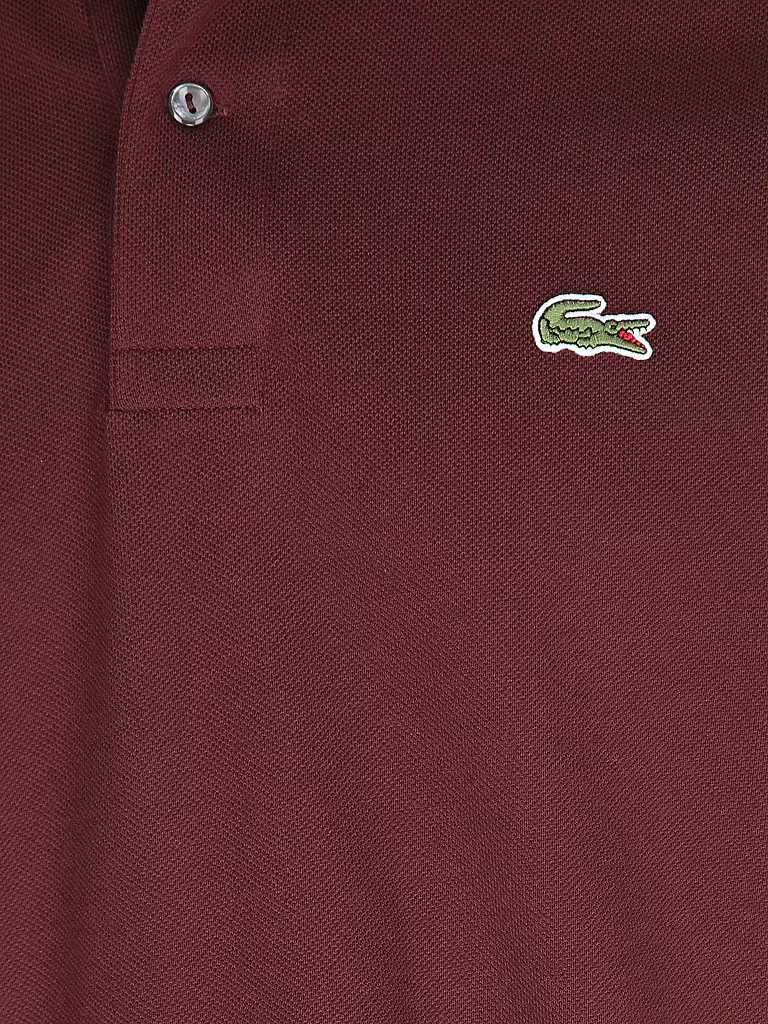 LACOSTE Poloshirt Classic Fit L1212 dunkelrot