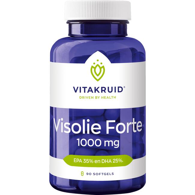 Vitakruid Visolie Forte 1000 mg - 90 softgel capsules
