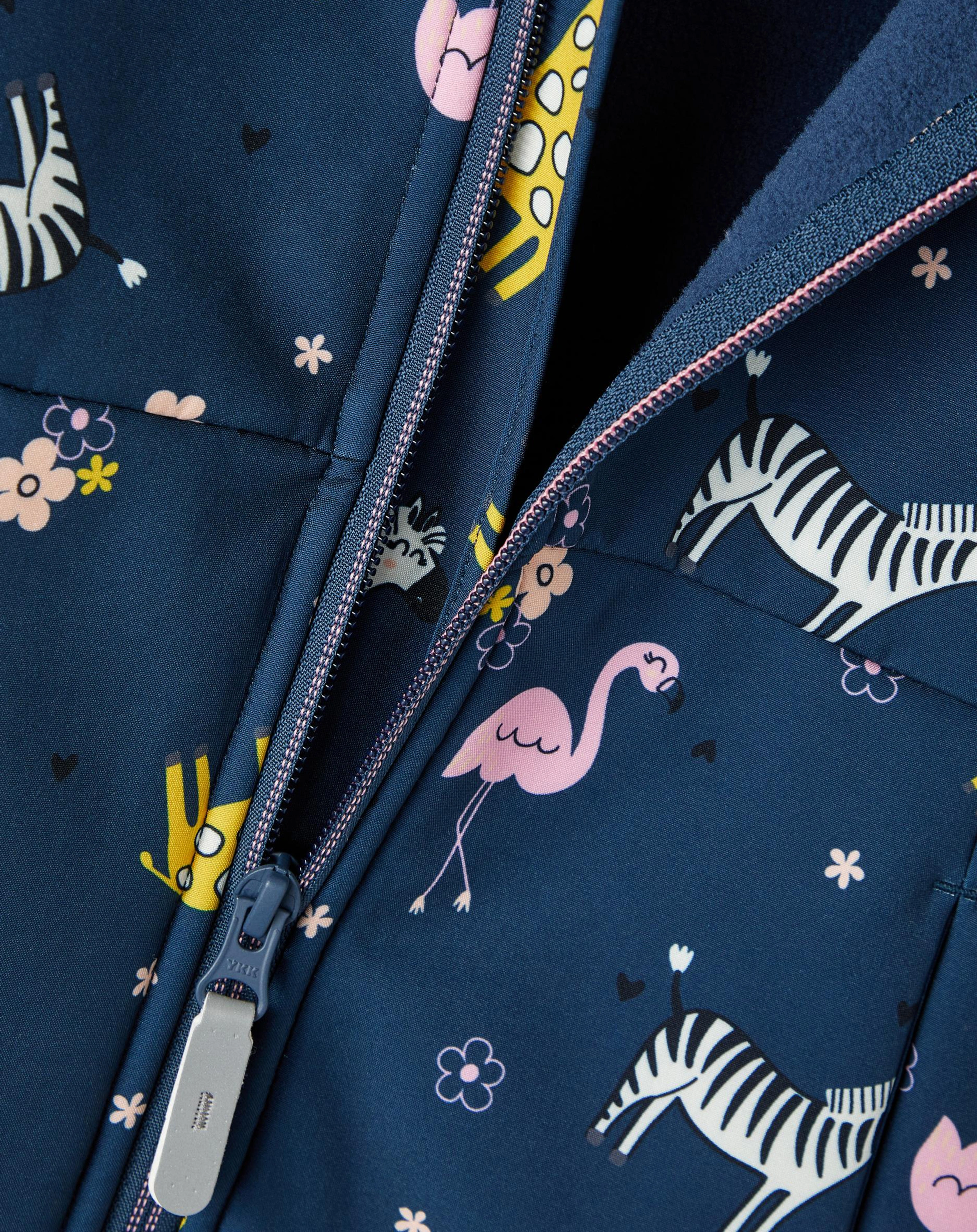 Softshelljacke NMFMALTA - ANIMAL in insignia blue