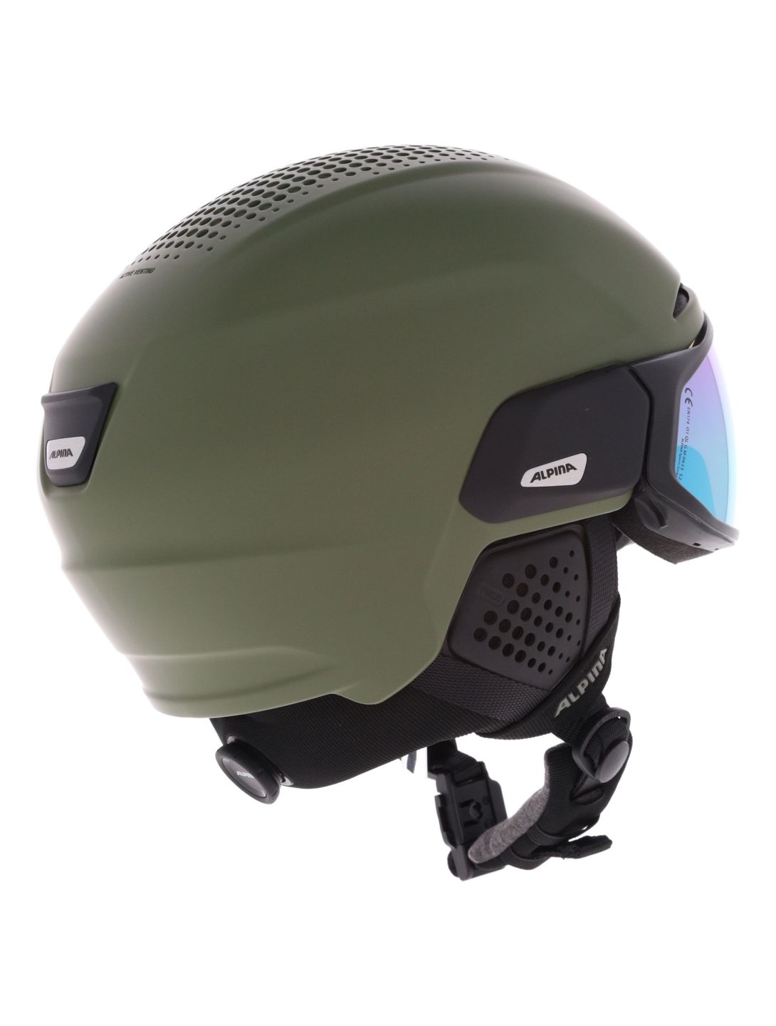 Alto Q-Lite skihelm met vizier unisex