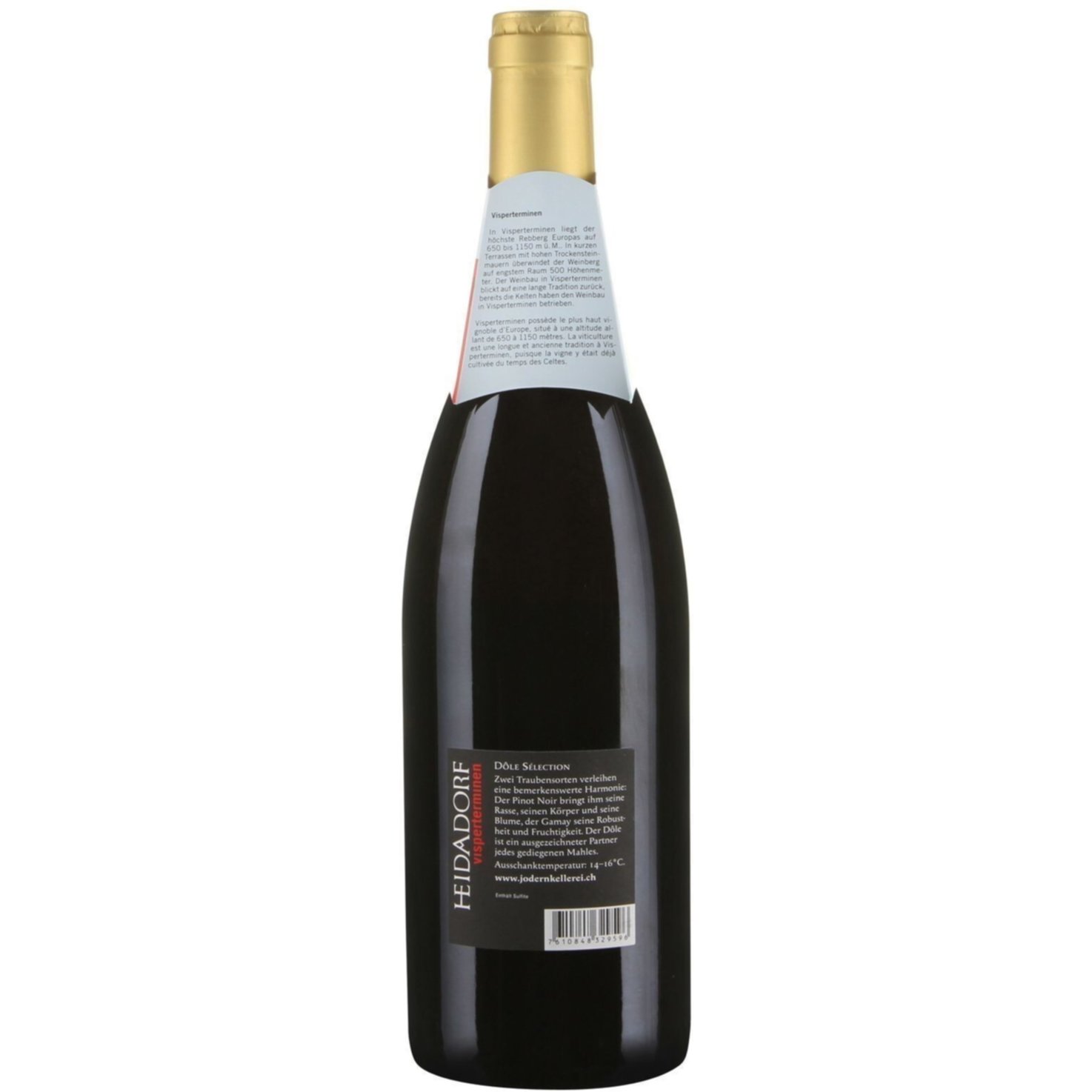 Pro Montagna Valais AOC Dôle Visperterminen -75cl