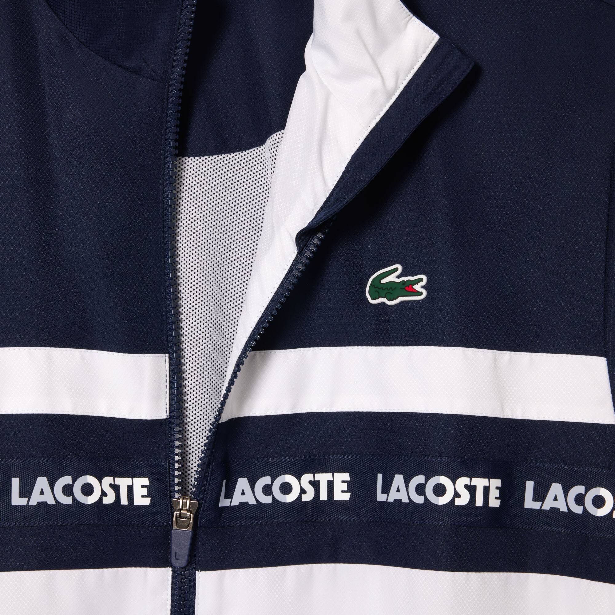 Tennis-Trainingsanzug mit Logostreifen Trainingsanzug-Sets - Blau - Lacoste - Herren