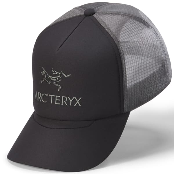 Casquette ARC'TERYX BIRD WORD TRUCKER CURVED BLACK/GRAPHITE