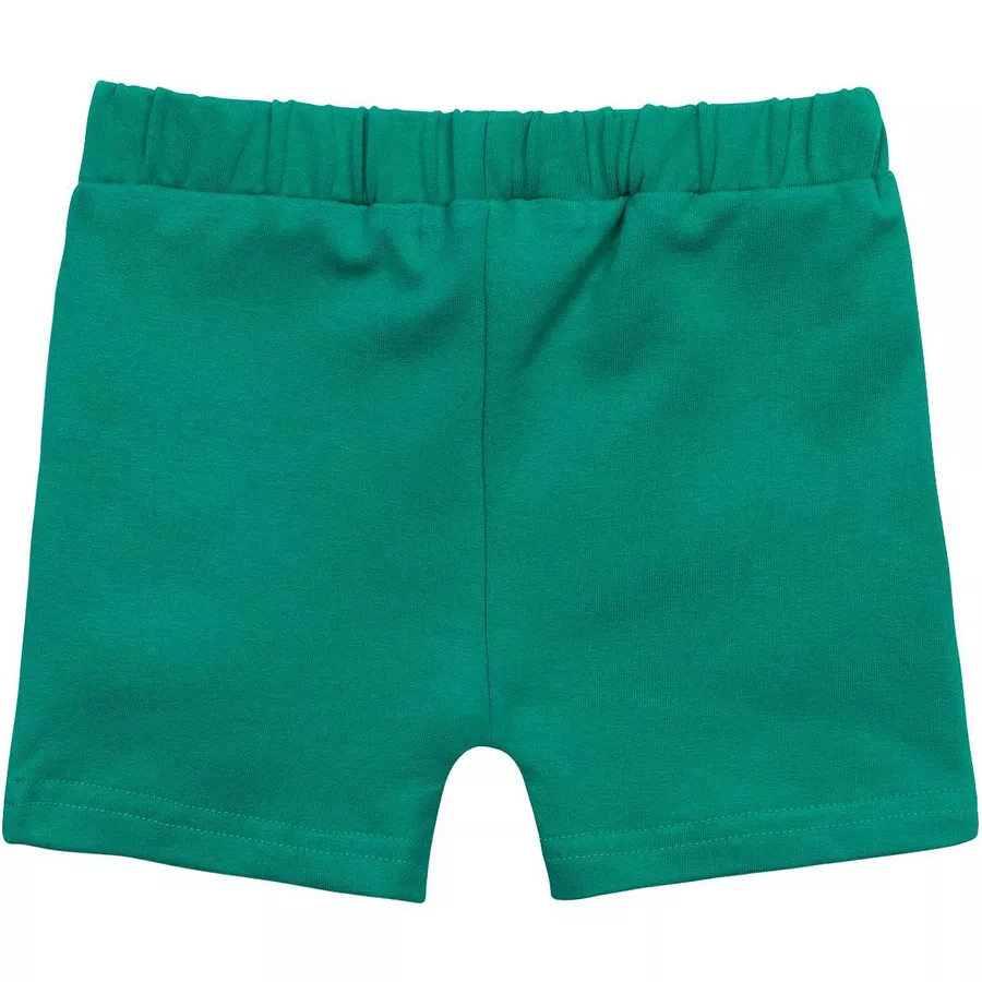 MINOTI Shorts und T-Shirt im Set WeißGrün