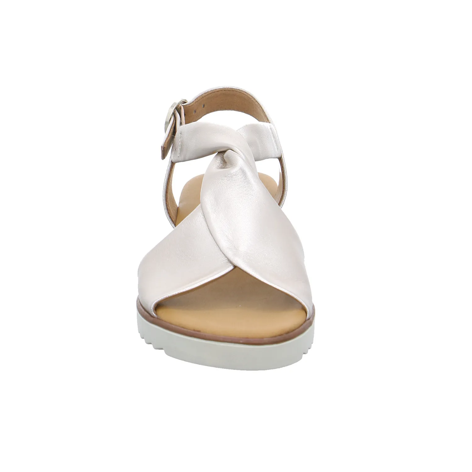 GABOR Sandalette Gold Leder