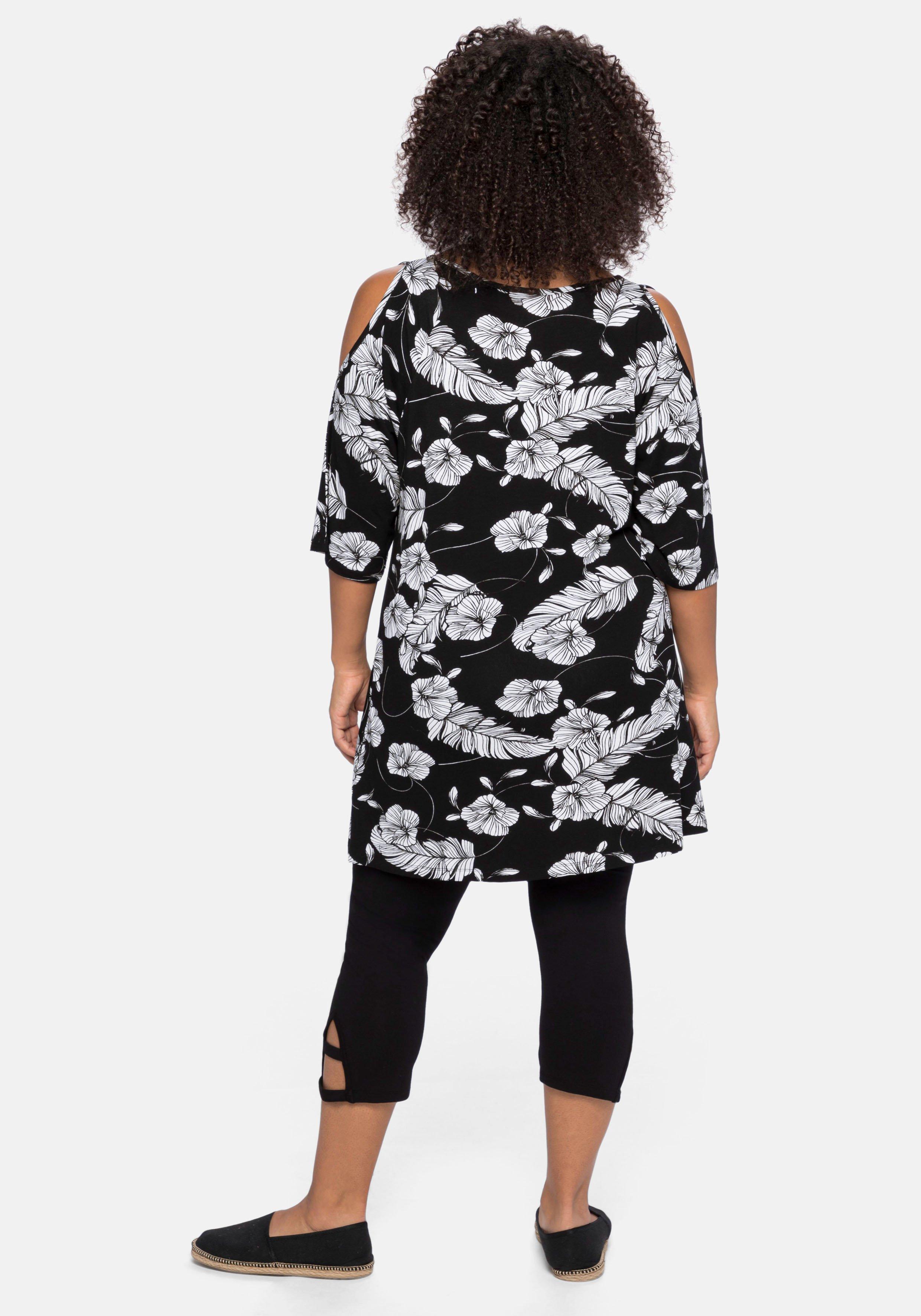 Set aus Longshirt und Caprileggings