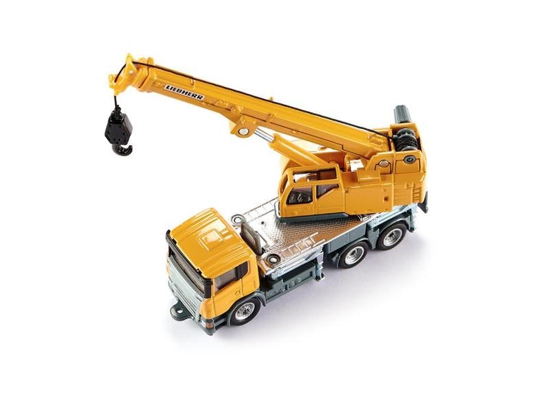 Siku LKW Scania mit Liebherr Kran 1:87 H0 Teleskop Kranwagen