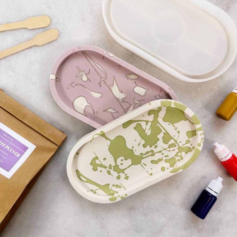 Selvtid  DIY ovale bakker støbekit