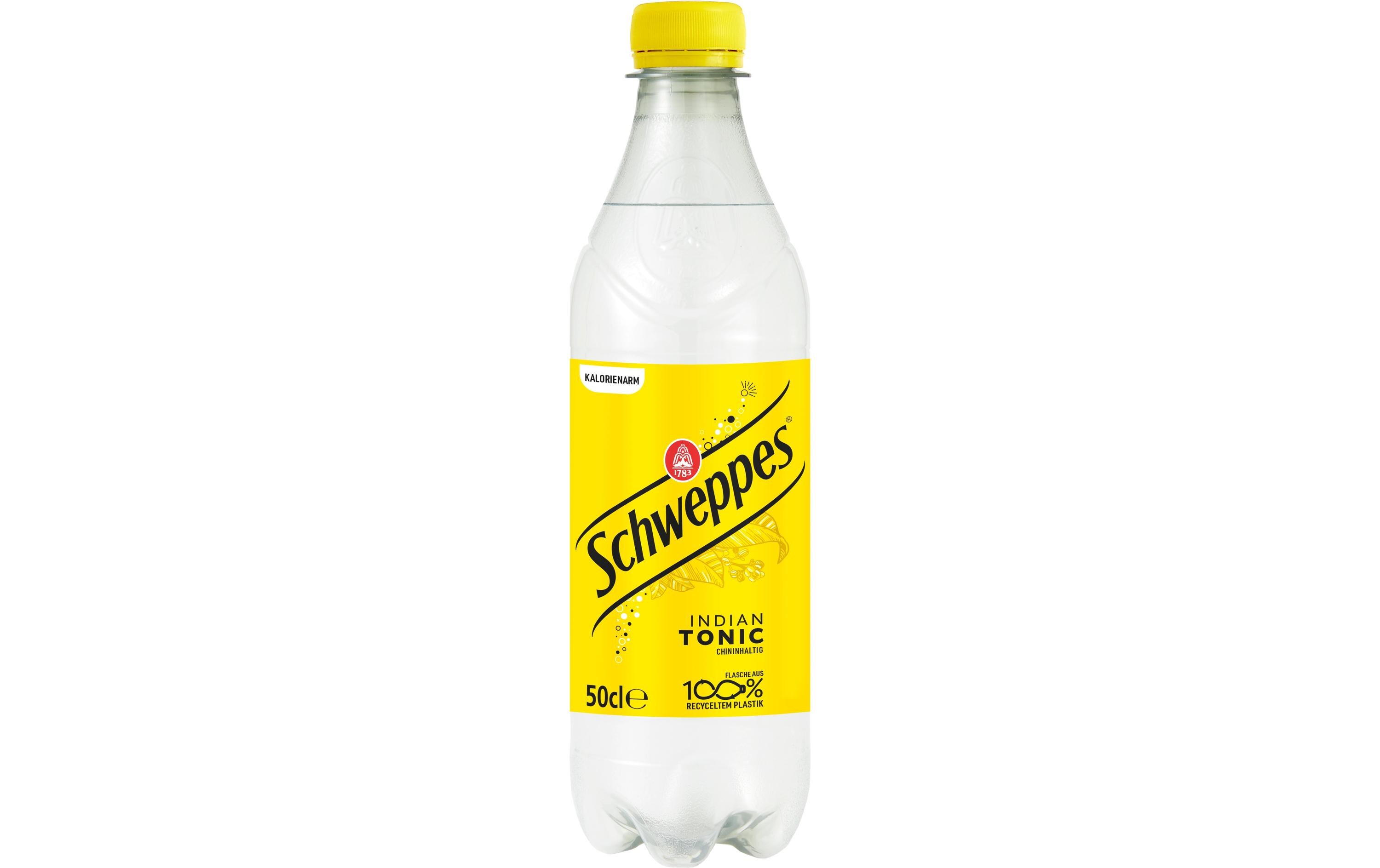 Soft-Drinks Indian Tonic 6 x 0.5 lPrickelndes Erfrischungsgetränk mit Kohlensäure