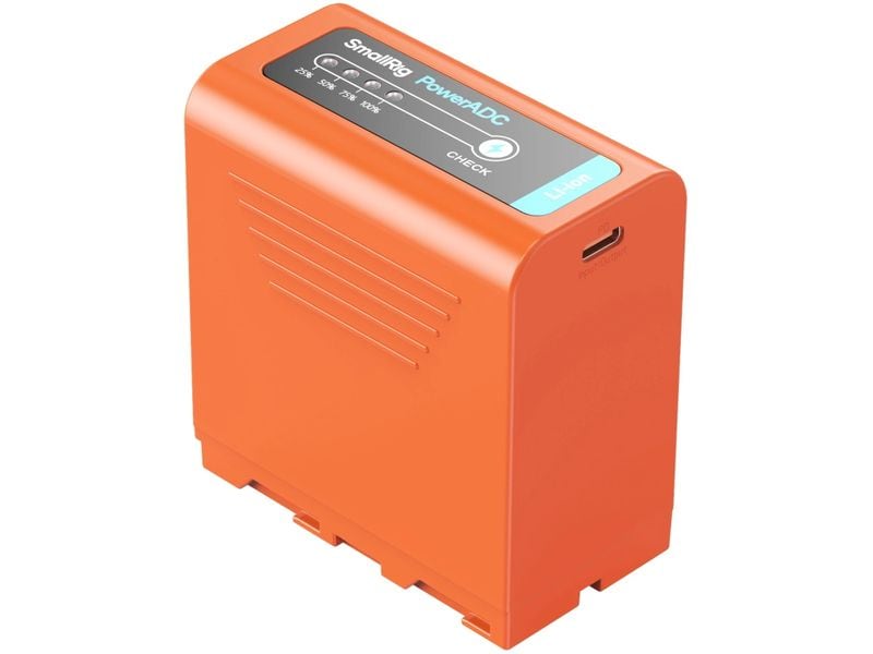 Smallrig Digitalkamera-Akku NP-F970 USB-C Wiederaufladbar 10500 mAh Kameraakku