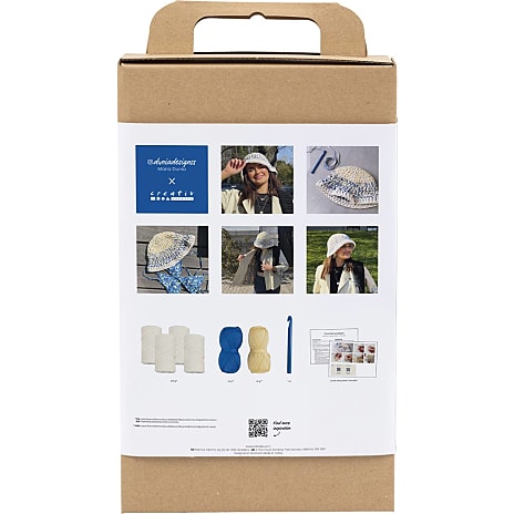DIY Hæklekit Chunky bøllehat