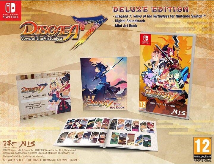 Disgaea 7: Vows Of The Virtueless - Deluxe Edition - Nintendo Switch