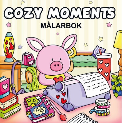BokforlagetMaxStrom Cozy Moments Fargeleggingsbok