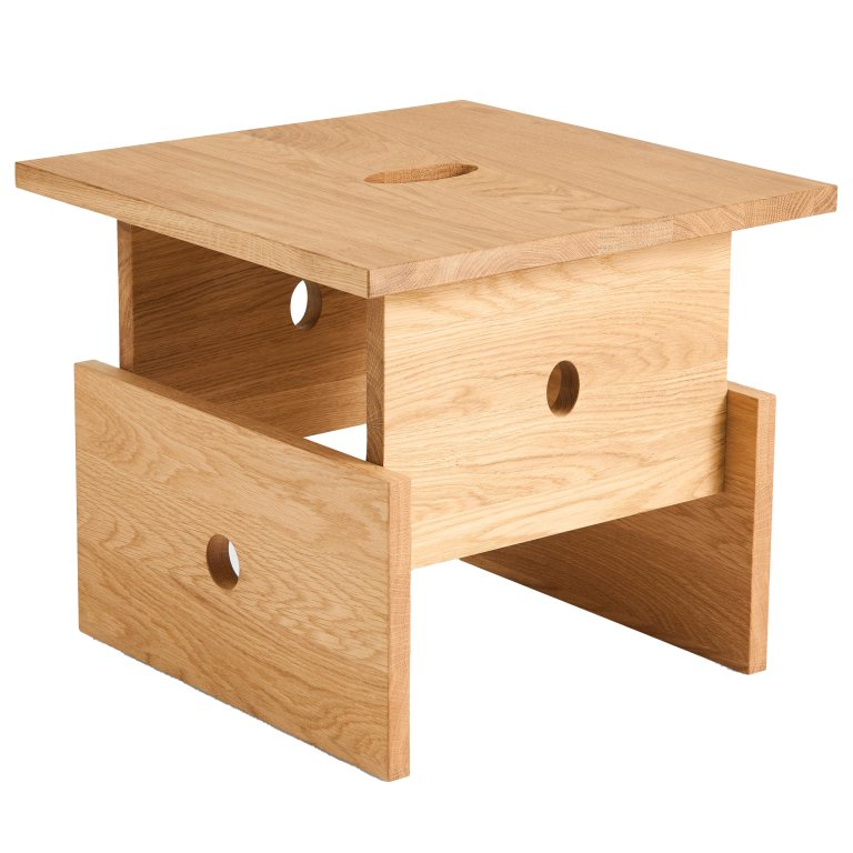 Hay Wood Box salontafel geolied eiken naturel