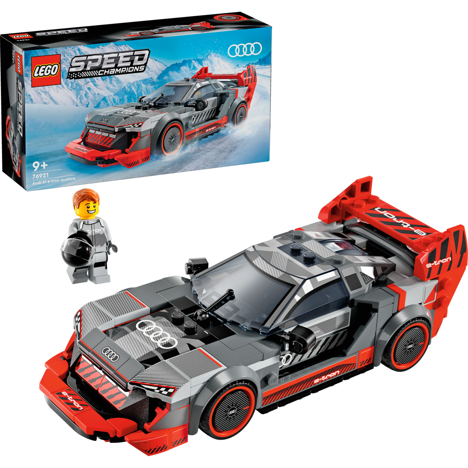 LEGO Speed Champions Audi S1 e-tron quattro Rennwagen 76921