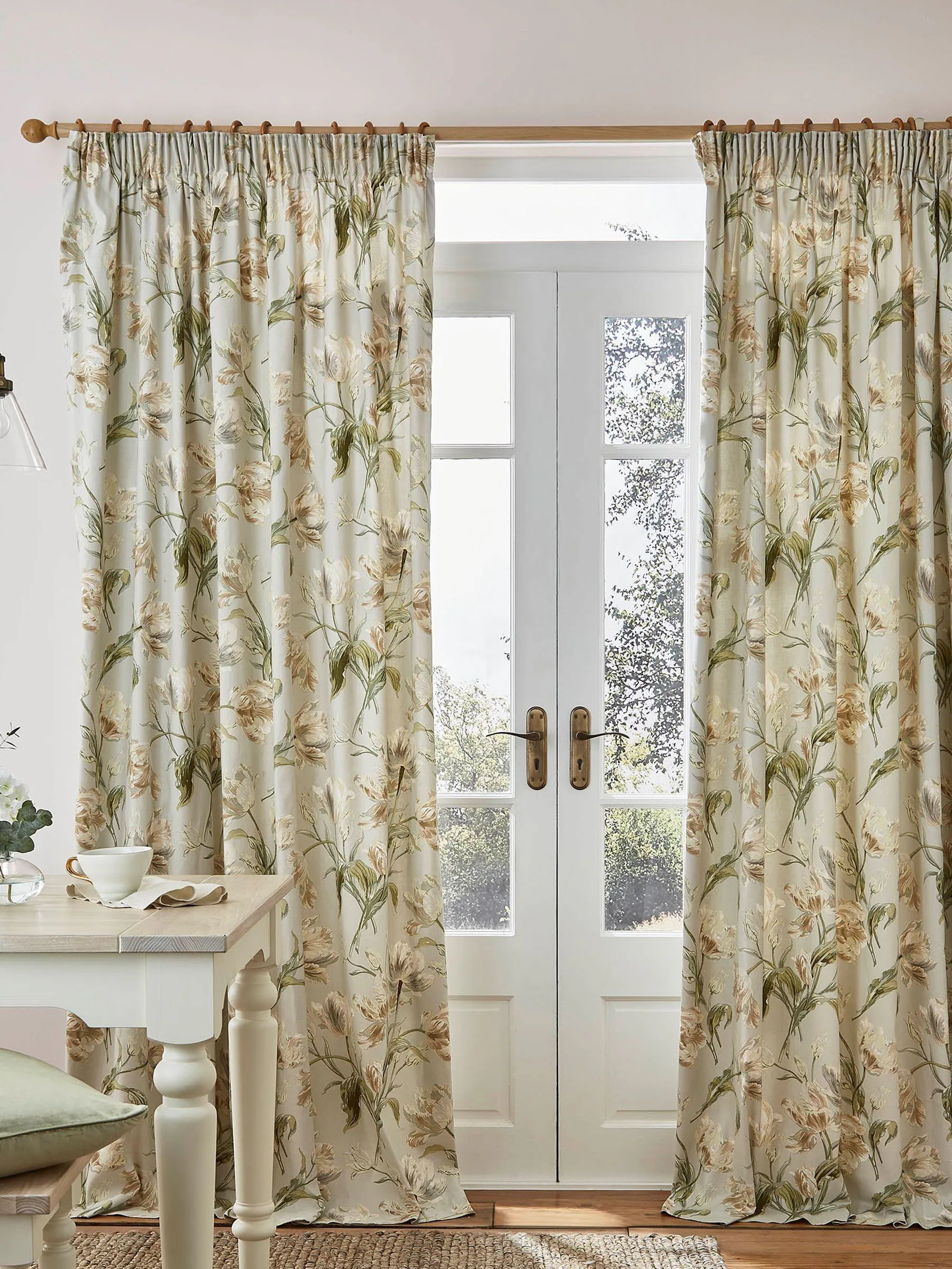Laura Ashley Gosford plooigordijnen