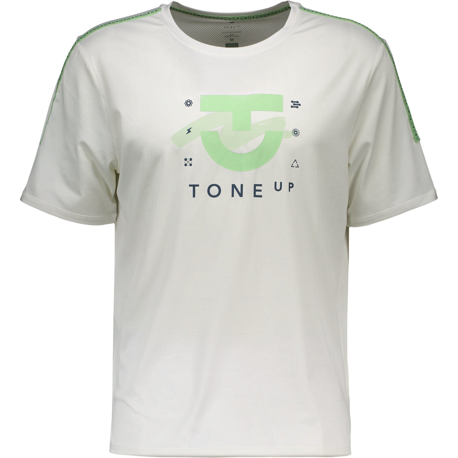 Tone Up Herren-T-Shirt Tone M, offwhite