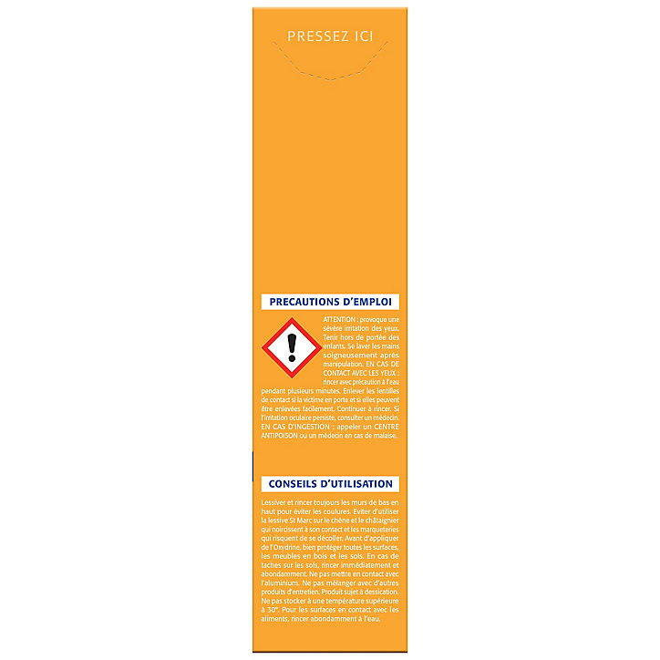 Lessive Oxydrine murs et plafonds St Marc Pro 1,8kg