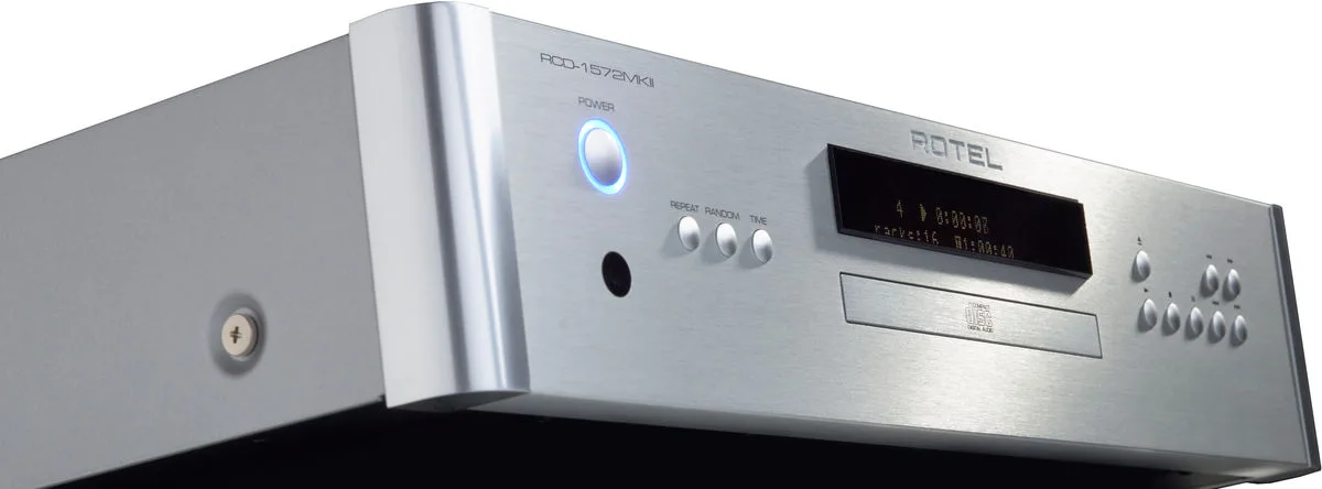 Rotel RCD-1572 MK2 Silver Lecteurs CD