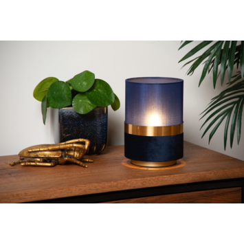 Lucide EXTRAVAGANZA TUSSE tafellamp Ø 15 cm Blauw