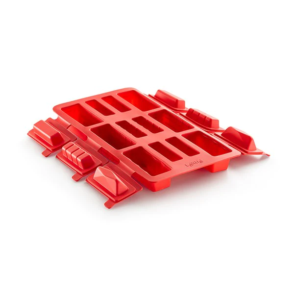 Kit 6 mini bûches carrées Lékué