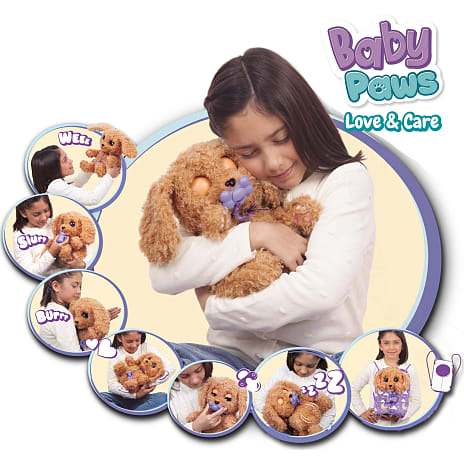 Baby paws labradoodle bamse 25 cm