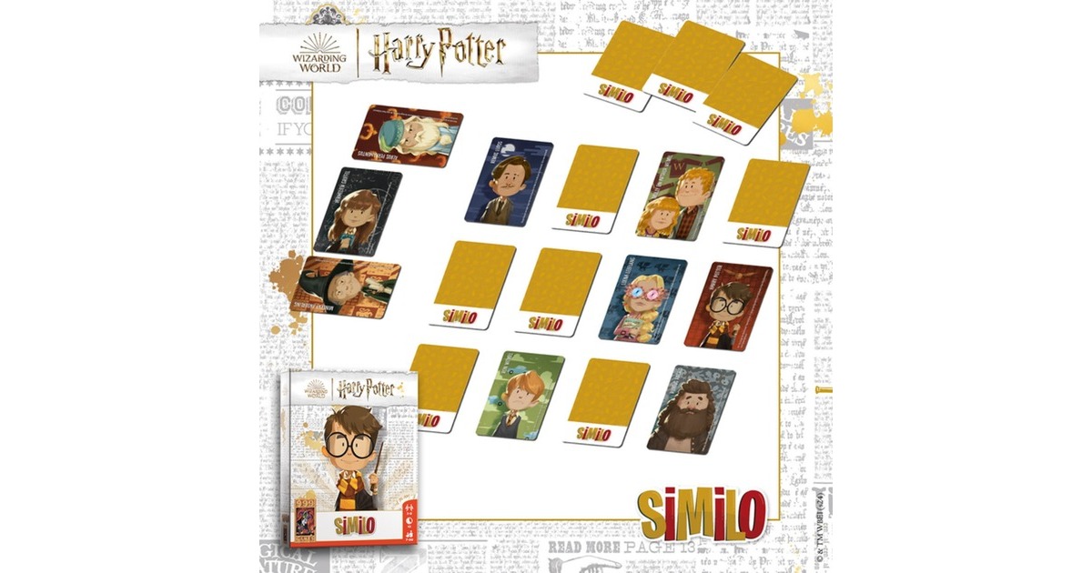 999 GamesSimilo: Harry Potter Kaartspel  (Nederlands, 2 - 8 spelers, 10 minuten, Vanaf 7 jaar)