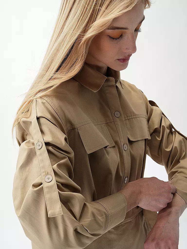 PHILLIP LIM Midikleid beige
