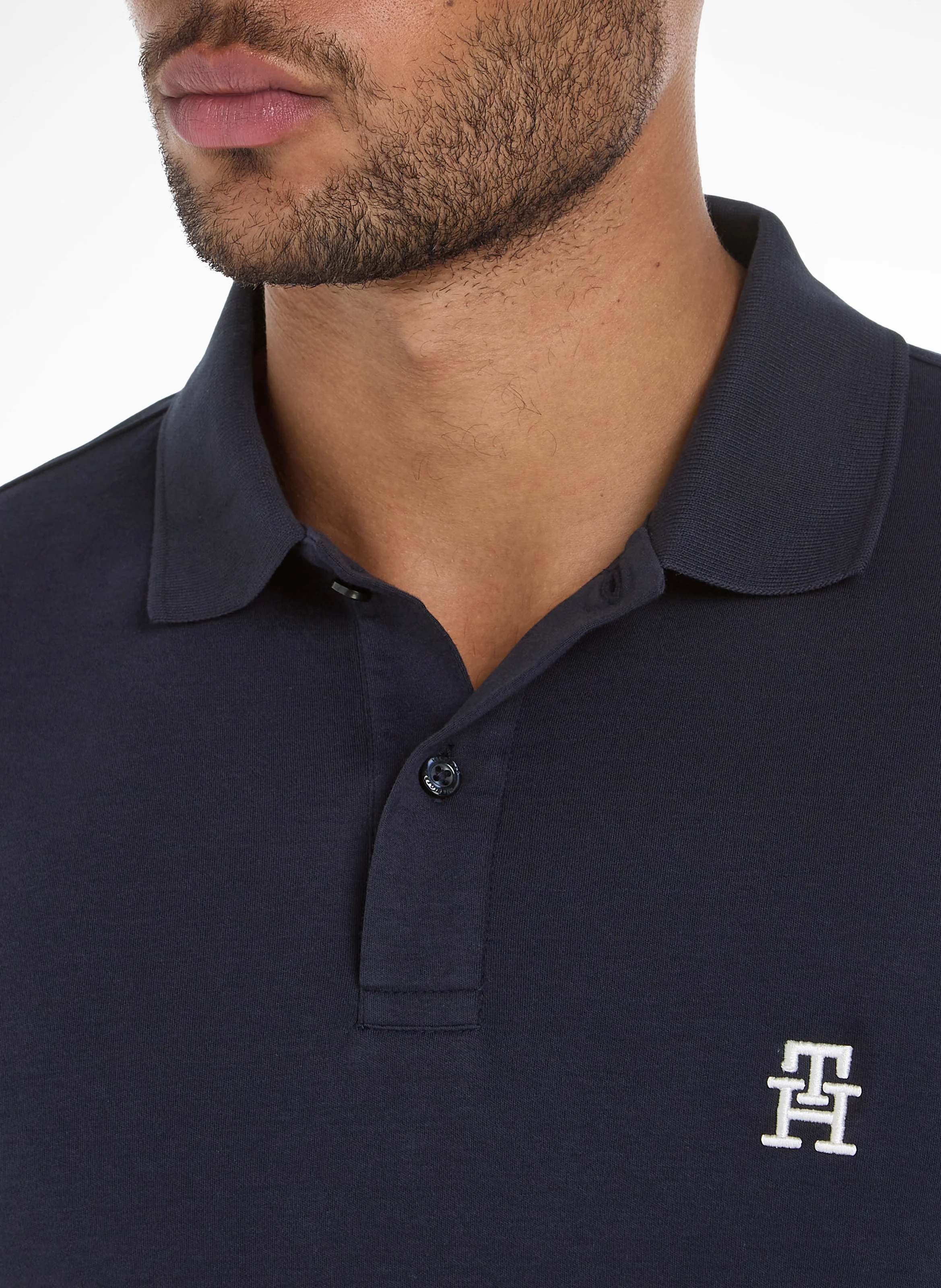 Polo regular-fit en coton | Bleu