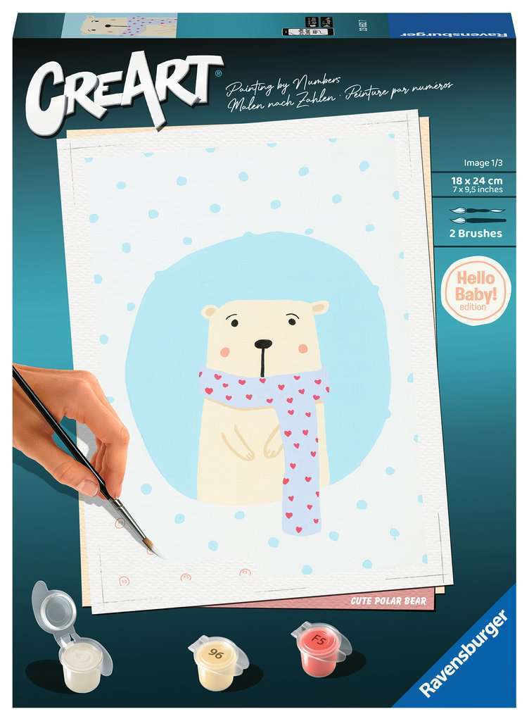 Ravensburger Spiel Hello Baby: Süßer Polarbär