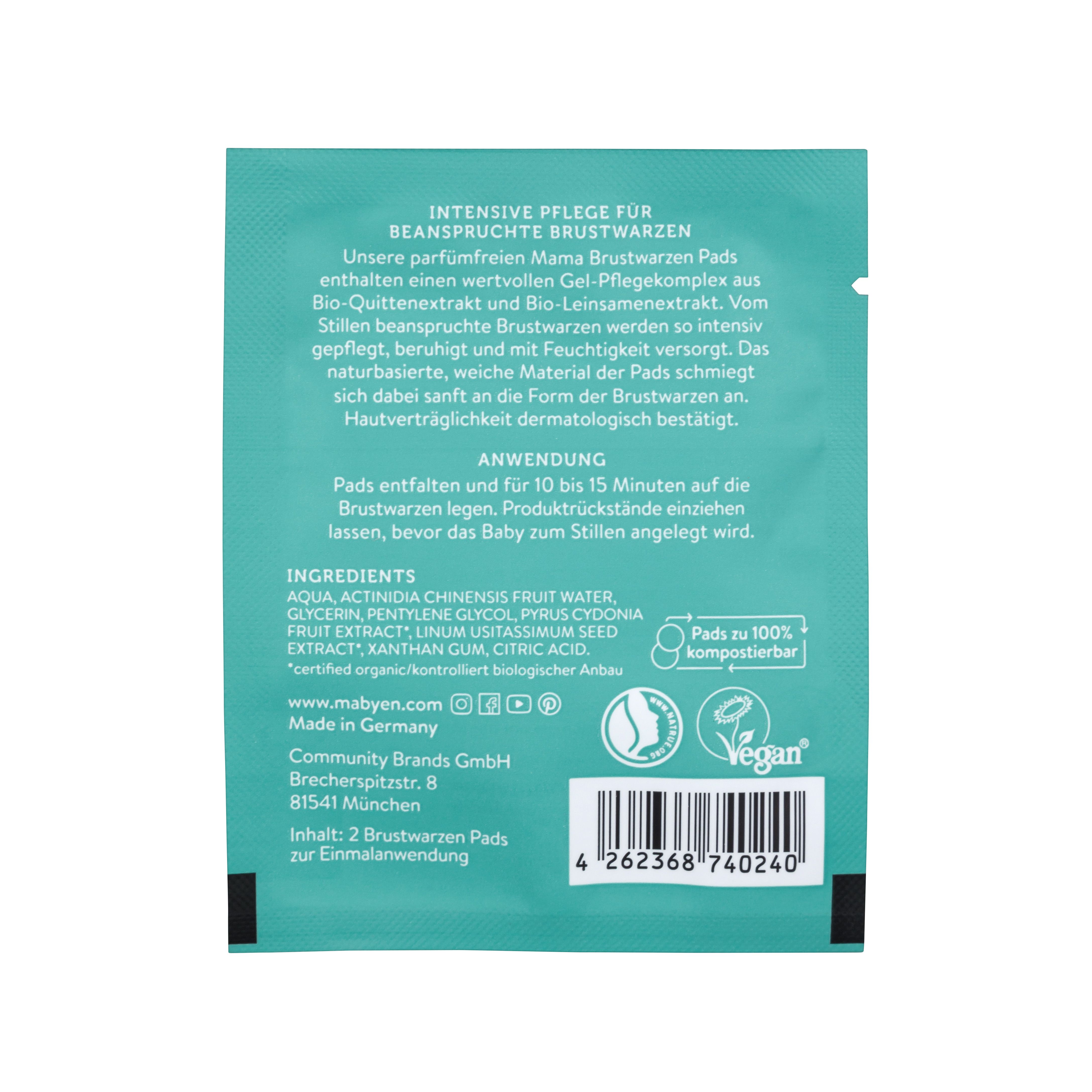 MABYEN Mama Brustwarzen Pads