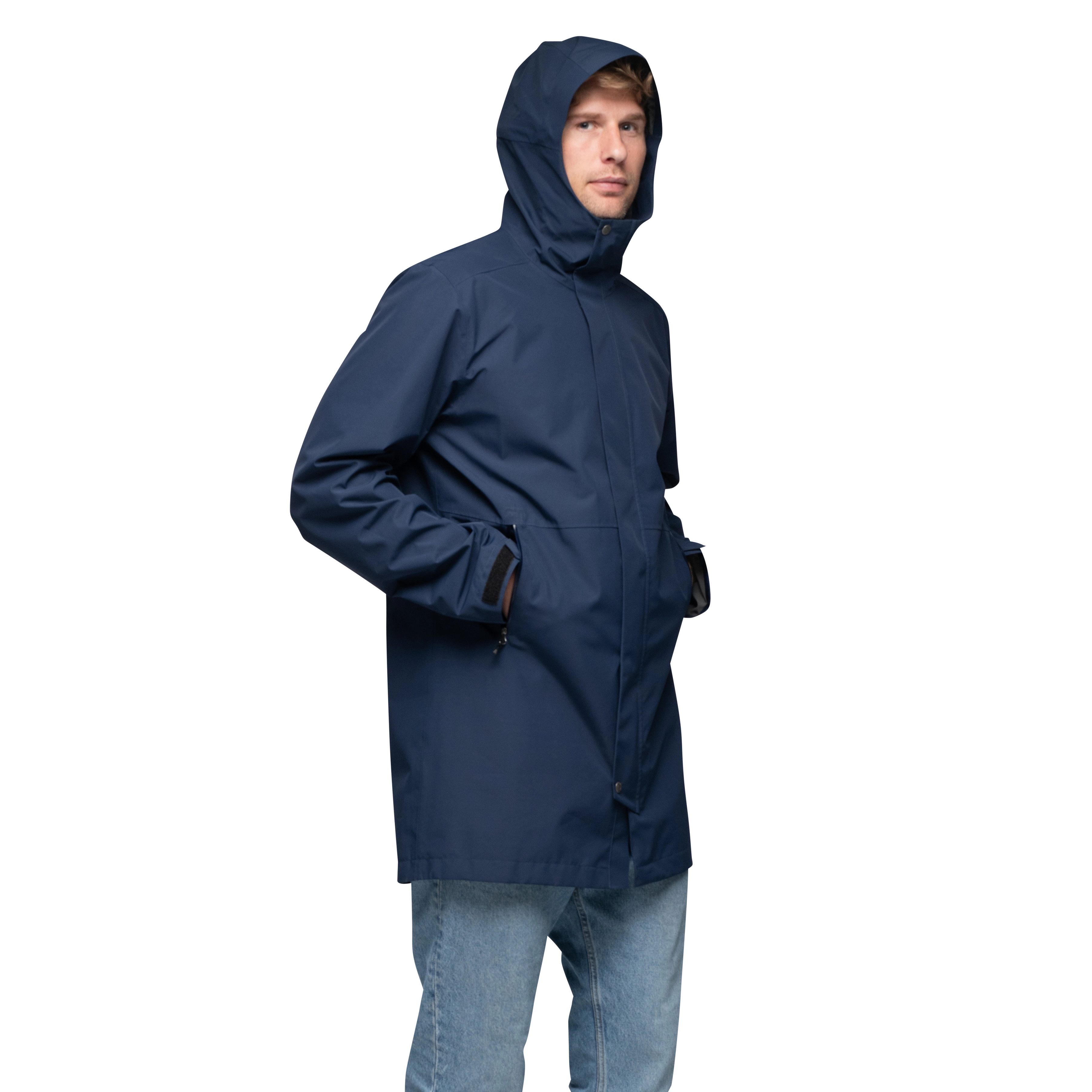 Urban 2L Shell Coat Men Navy Blue