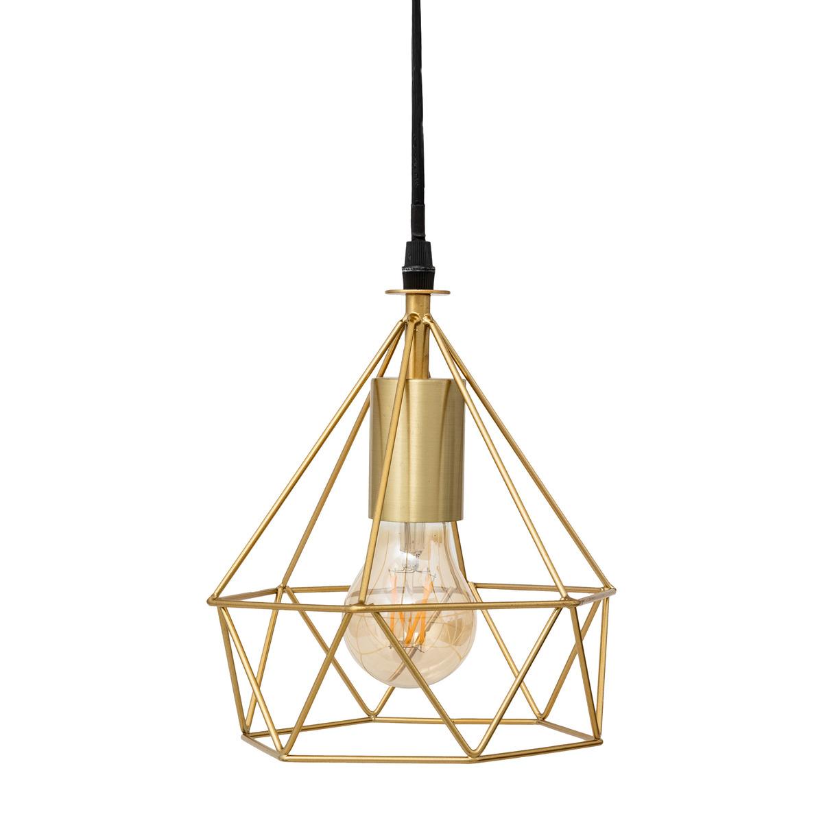 SUSPENSION METAL FILAIRE IDA DORE D.19CM