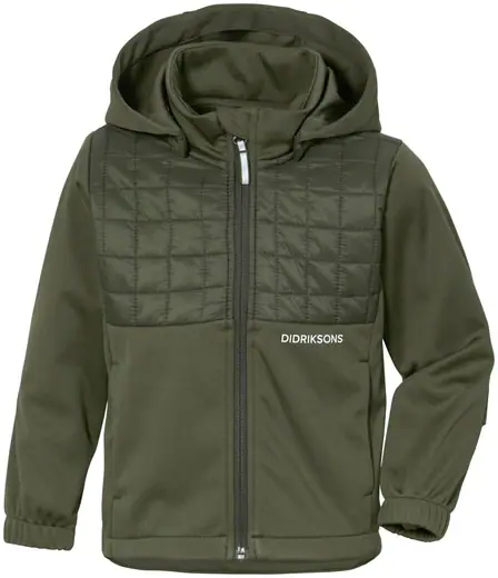 Didriksons Briska Børne Softshell Jakke | SkatePro