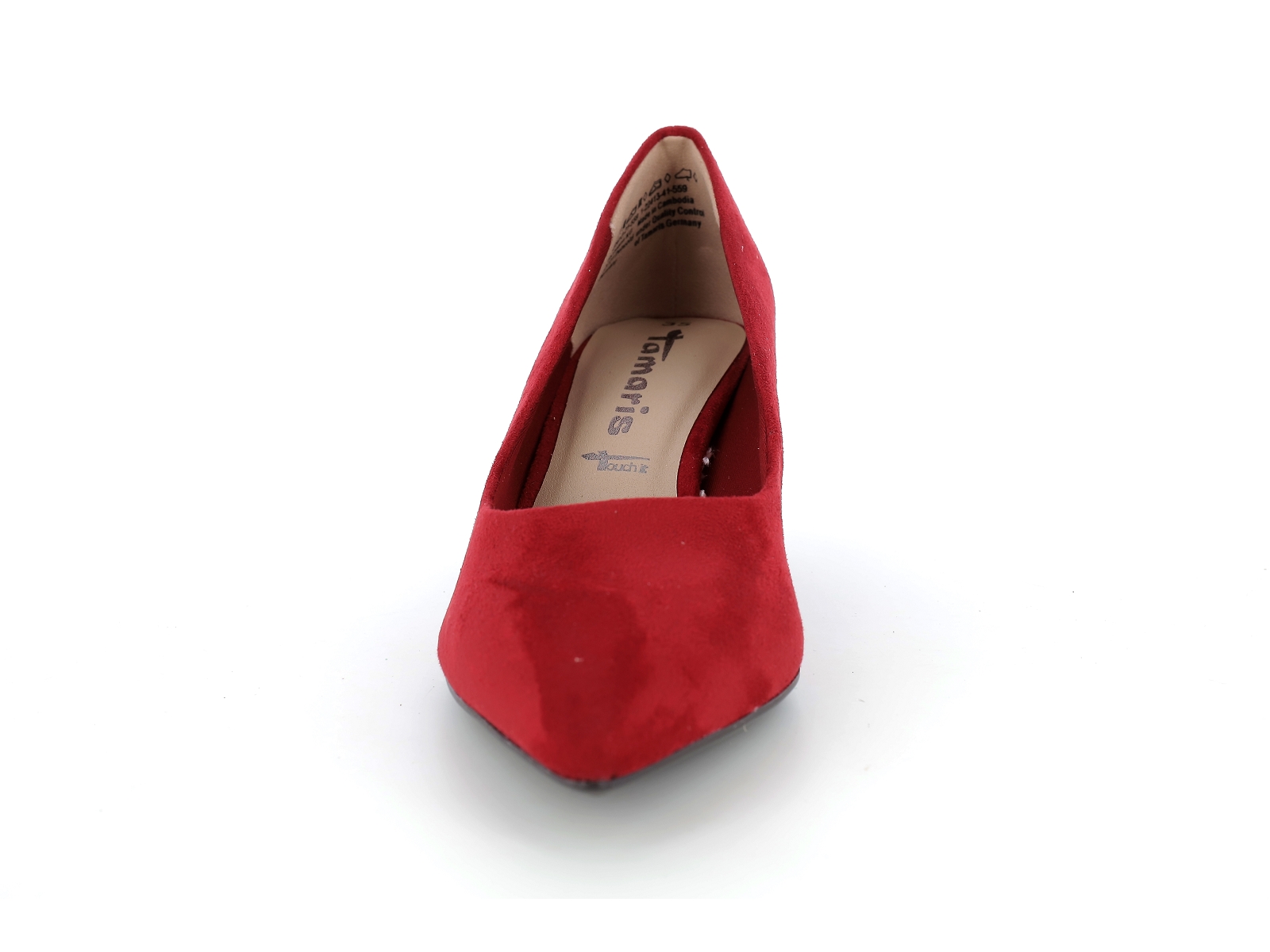 Tamaris-22413 Synthétique Velours Rouge