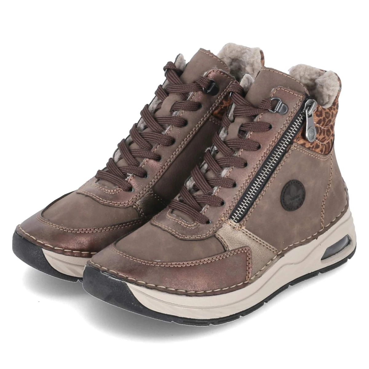 RiekerStiefeletten - BRAUN