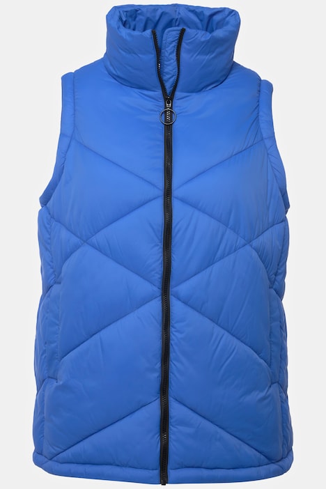 HYPRAR 2-in-1-Pufferjacke, Ärmel abnehmbar, Stehkragen