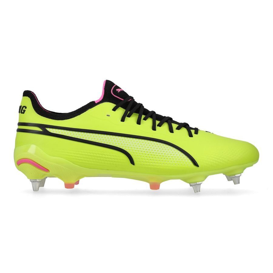 PUMA King Ultimate SG Phenomenal - Electric Lime/Noir/Poison Pink