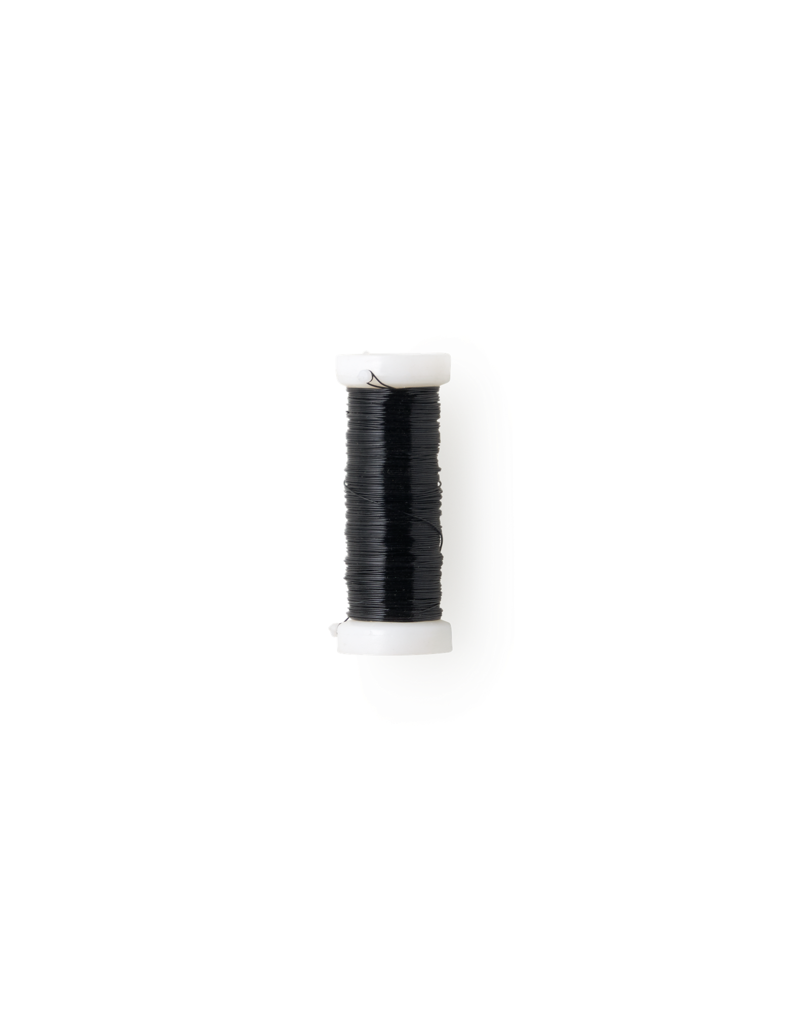 Metaltråd | Jern. 0,3 mm x 30 m. | Black