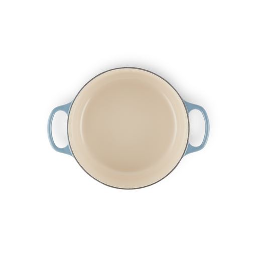 Le Creuset Signature Rund Støbejernsgryde, Chambray, 4,2 L